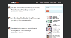 Desktop Screenshot of pakdi.net
